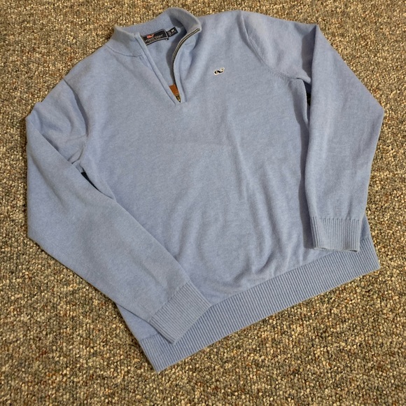 Vineyard Vines Carolina Blue Sweater - Picture 1 of 5